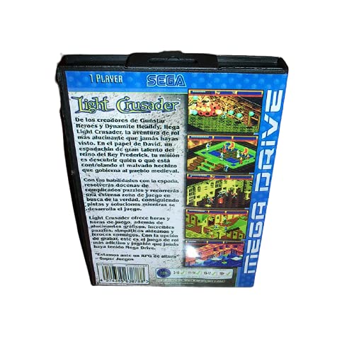 Aditi Fény Keresztes EU-Fedezze Mezőbe, majd Kézikönyv Sega Megadrive Genesis videojáték-Konzol 16 bit MD Kártya (USA