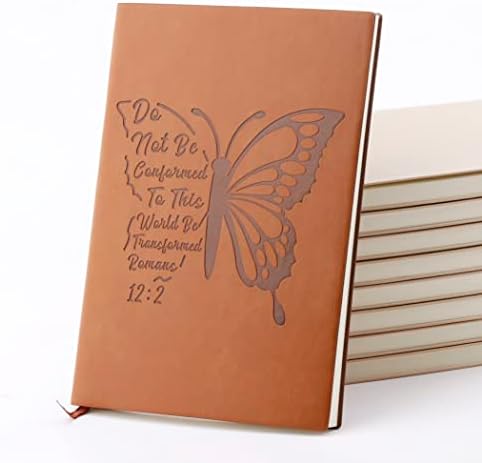 JOHSBYD Keresztény Ajándékok Bőr Journal Notebook Bibliai Vers a Vallásos Hit Ajándék Nőknek, Férfiaknak Szülinapi Karácsony