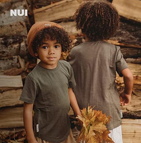 Nui Szerves Merino Gyapjú & Tencel Gyerekek T-Shirt, Alapréteg, Ultra Lágy, Természetes Anyag, Egész Évben Kényelmes,