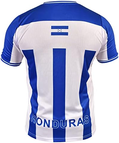 Fury Honduras Foci Mez - Honduras Foci Póló - Camiseta de Futbol Honduras Jersey Gyerekek/Férfiak/Nők/Női/Unisex