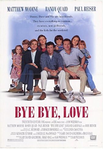 Bye Bye Love 1995 D/S Hengerelt Film Poszter 27x40