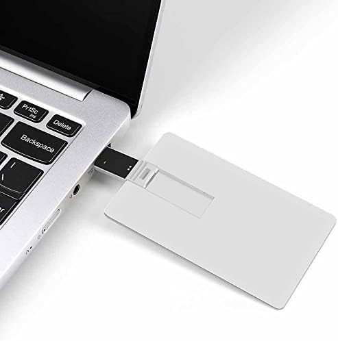 Százszorszép Virág USB Flash Meghajtó Hitelkártya Design USB Flash Meghajtó Személyre szabott Memory Stick Kulcs 32G