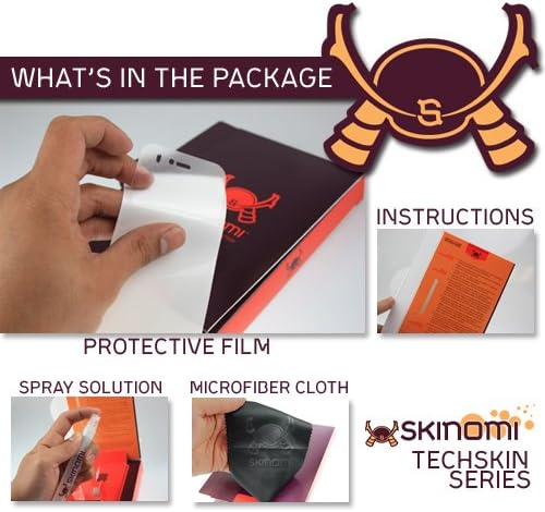 Skinomi Teljes Test Bőr Védő Kompatibilis Acer Iconia Tab A700 (képernyővédő fólia + hátlap) TechSkin Teljes Lefedettség