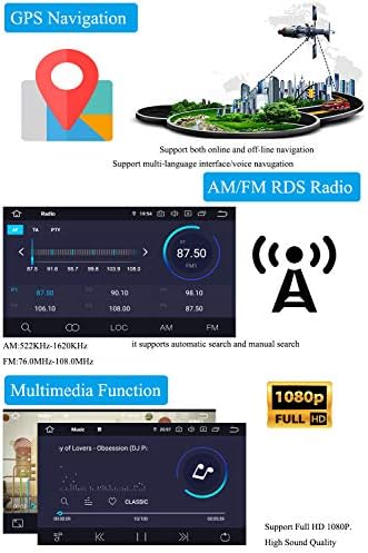 XISEDO 8 Android 9.0 Autó Sztereó-Dash Fej Egység 6-Core RAM 4G ROM 64G autórádió GPS Navigációs a Dacia Sandero/Renault