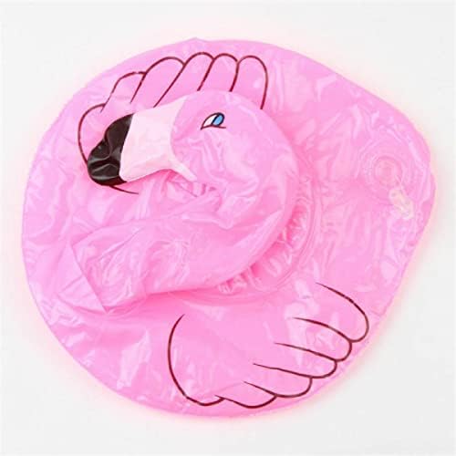 2X Rózsaszín Flamingó Úszó Felfújható Ital Jogosultja Uszoda Fürdő Gyermek-Játék Tartozék