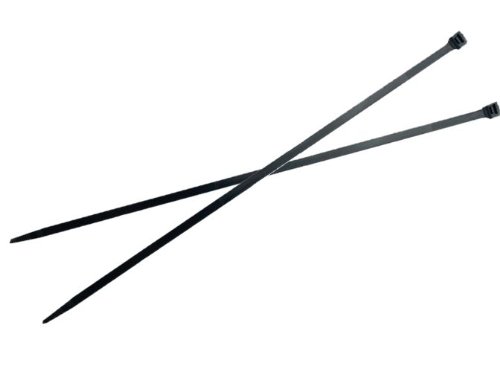 Burndy CT18200C Unirap Nylon 6/6 Standard Kábel Nyakkendő, 0.1 Szélesség, 8 Hosszú, 2 Köteg Átmérő, 18 kg szakítószilárdság