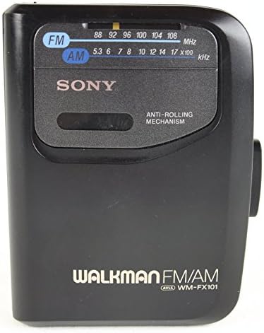 A Sony Cég a Sony Anti-Rolling Mechanizmus Sony Walkman FM/AM AVLS WM-FX101 Rádiós Kazetta Lejátszó Modell WM-FX101