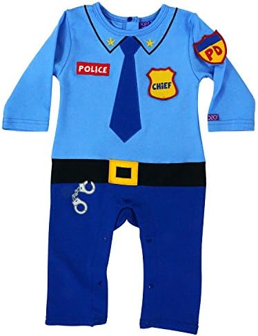 Sozo Unisex-Baba Újszülött Rendőrség Leggings