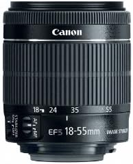 Canon EF-S 18-55mm f/3,5-5,6 is STM Fényképezőgép Objektív