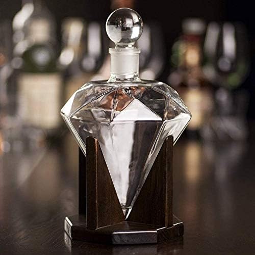 DEPILA Whiskys Üveget, Kreatív Gyémánt Üveg Bor, Derítő, a Szesz, Whisky, Rum, Whisky, Vodka-1000Ml whiskys üveget Józanság