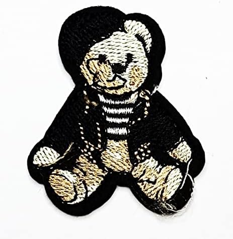 Kleenplus 2db. Kis Medve Aranyos Ülj Varrni Vas a Patch Hímzett Applied Kézműves Kézzel készített Ruhák Ruha Növény