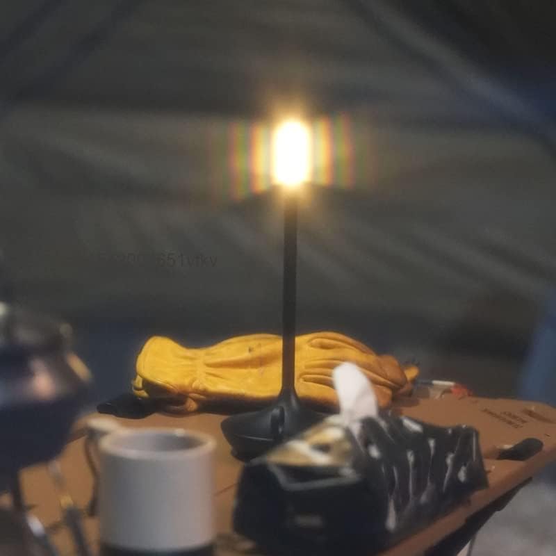 LIUZH Újratölthető Hálószoba Lámpa Vezeték nélküli Kapcsolatot Lámpa Kemping Gyertya Kreatív asztali Lámpa Tölthető
