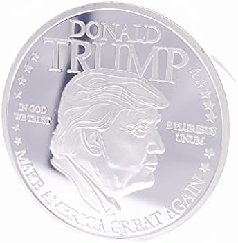 TACC Emlékérme Trump Negyven-Ötödik Elnök az Egyesült Államok Ezüstös