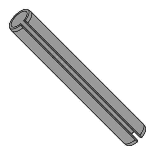 M5 x 45mm Roll (Tavaszi) Pins/Acél/Sima (Termikus Fekete) / ISO 8752 (Karton: 2,500 db)