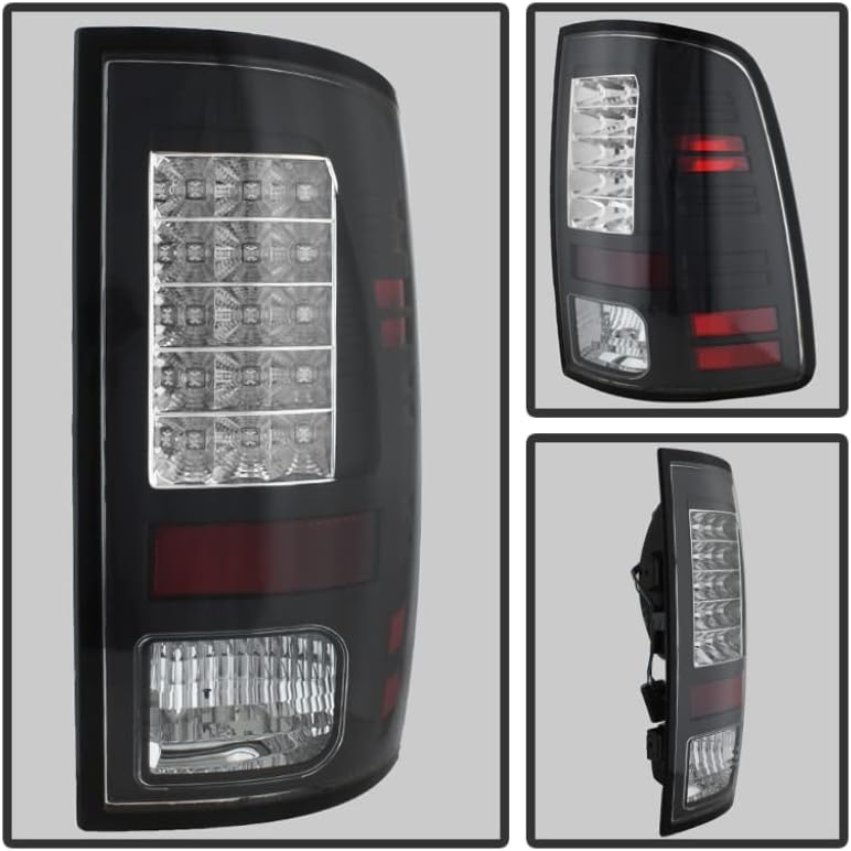 Spyder Auto 5077547 Dodge Ram 1500 13-18 / Ram 2500/3500 13-18 LED-es hátsó Lámpák LED - es Modell, csak (Nem Kompatibilis