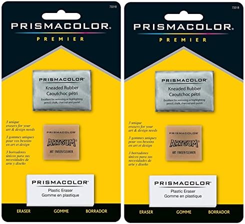 Sanford 2-PACK - Prismacolor Premier Radír Készlet - Gyúrjuk, ArtGum, Műanyag, Radírok, 3