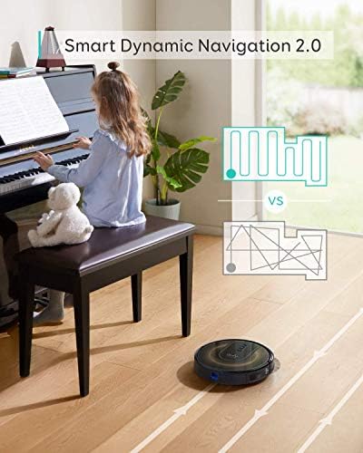 eufy által Anker, RoboVac G30 Szélén, Robot Porszívó Intelligens Dinamikus Navigációs 2.0, 2000Pa Szívó, Wi-Fi, Határ