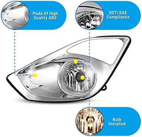 Ködlámpa kompatibilis a Toyota Avalon 2013 2014 2015 Vezető Utas Csere Lámpák Közgyűlés