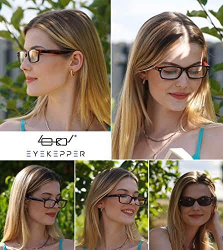 Eyekepper Menteni 10% - os Csomagban 5 Csomag Klasszikus Világos Keret Olvasó Szemüveg a Férfiak, mind a 5 Pack Tavaszi