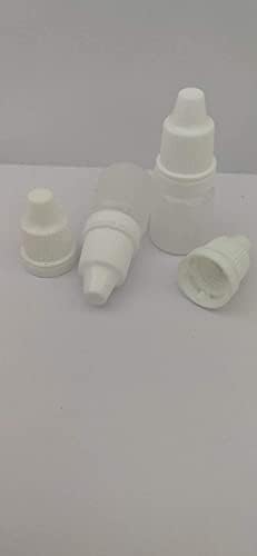 Műanyag Zárt Folyadék Cseppentő Üveg Kupakkal, illetve Belső ( 100 db ) A Homeopátiás Találja (5 ml, Átlátszó)