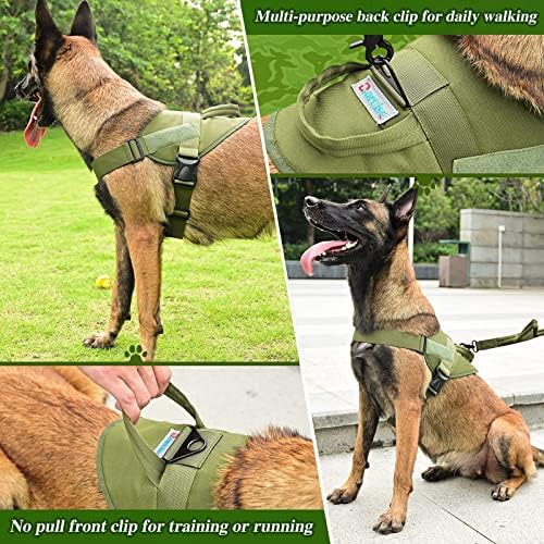 Doruise Taktikai Kutya Hám,Állítható Hadsereg Zöld Taktikai Kutya Mellény, illetve Pórázon Közepes testű Kutyák,Kutya