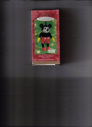 Hallmark Minnie kedvence a Mickey Mouse 2001 Emlék Dísz QXD4195