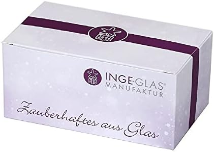 Inge-Glas Csokoládé Torta 10085S021 IGM német Üveg Karácsonyi Dísz