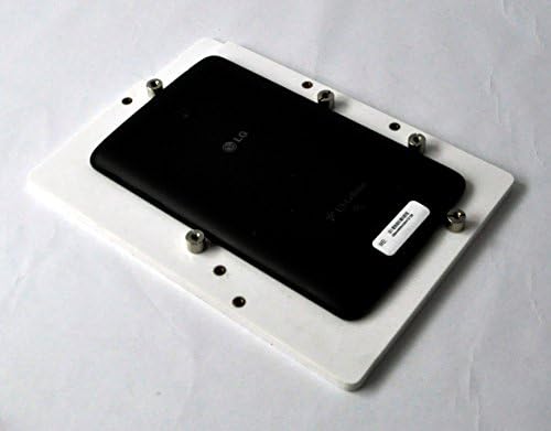 TABcare Kompatibilis LG G-pad 7 Fali lopásgátló Biztonsági Burkolat, Fehér Acrlyic Anyag POS, Kioszk, Bolt Kijelző,