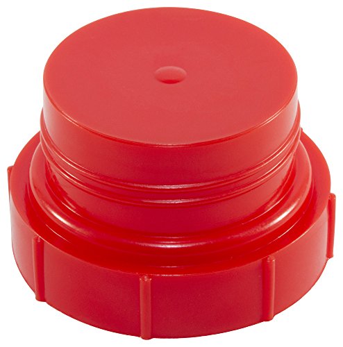 Caplugs 99394972 Műanyag Menetes Dugó SAE O-Gyűrű Portok. OEM-106, PE-HD, Csatlakozó Menet Mérete 9/16-18, Piros (Csomag