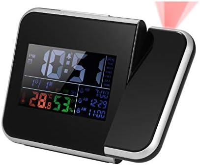 WSSBK Színes Digitális Hőmérő Páratartalom Beltéri Óra LCD Természete，Óra Hőmérő Páratartalommérő