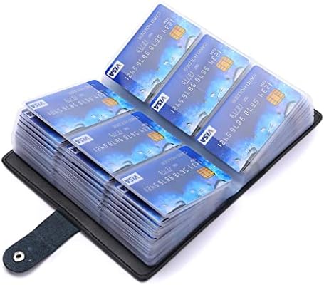 WYFDP Nagy Kapacitású Kártya-tartó Tárolás Haza Dokumentum Táska Férfi Kártya Tartóját Üzleti Kártya tulajdonosa a Kártya