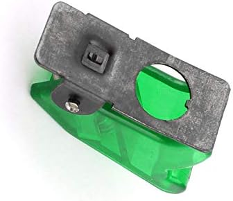 Aexit Vízálló Zöld Kapcsolók, Műanyag Váltáshoz Fordítsa Biztonsági Fedél Kupak Láb Kapcsolók 12mm Dia