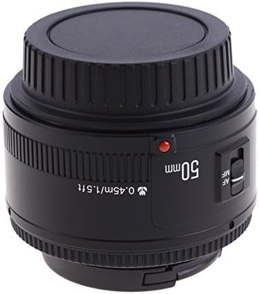Yongnuo YN50mm F/1.8 Objektív Nagy fényerejű AF Objektív, Fekete Canon EOS Rebel Digitális Fényképezőgép+INSEESI Tiszta