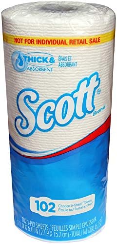 Scott Választani-Egy-Lapra Papírtörlő, Fehér