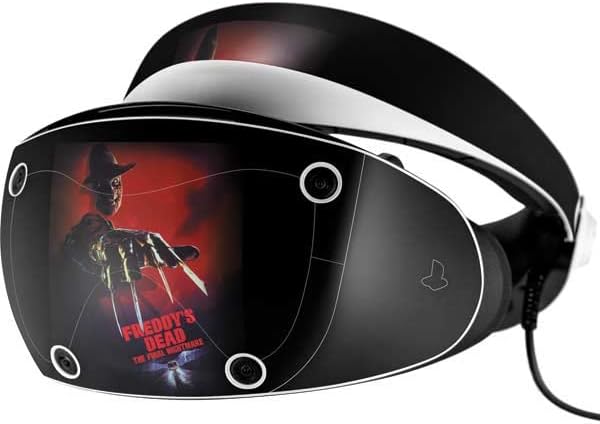 Skinit Audio Matrica Bőr Kompatibilis Playstation VR2 - Hivatalosan Engedélyezett Warner Bros Freddy Krueger Design