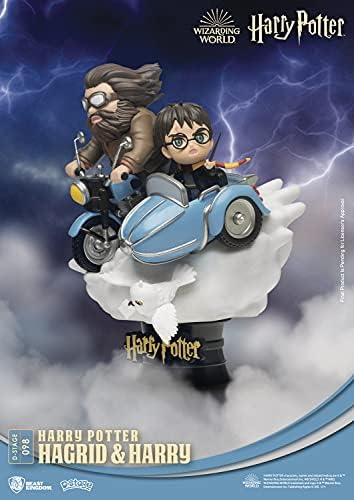 A vadállat Királyság Harry Potter: Hagrid Harry DS-098 D-Stage 6 Hüvelyk Szobor, Többszínű