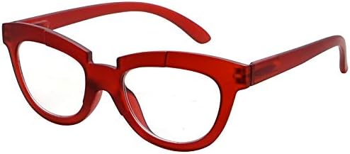 Eyekepper félhold Szemüvege a Nők Nagy Olvasók Hölgyek - Piros +1.25