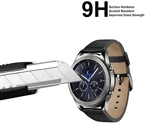 (2 Csomag) Supershieldz Célja a Fosszilis Női Gen 5E 42mm Smartwatch Edzett Üveg kijelző Védő fólia, Anti Karcolás,