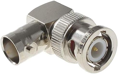 RF/Koaxiális Adapter Belüli Sorozat Koaxiális, derékszögű, Adapter, BNC, Jack, BNC, Plug