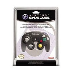 Nintendo GameCube Vezérlő (Fekete) (Felújított)