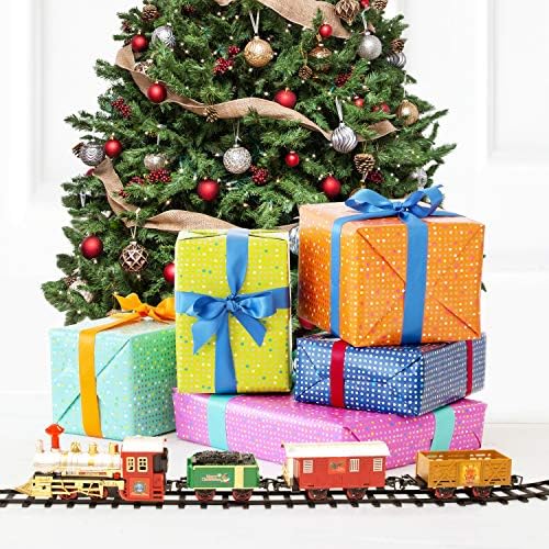 A Karácsonyi Műhely Deluxe Télapó Expressz Szállítás Karácsonyi Vonat Hossza Track | Reális Hangok & Light