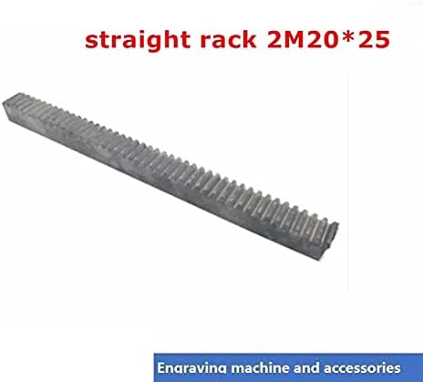ZHENGGUIFANG ZGF-BR Mod2 2M 2Mod20x25 Hossz 1000mm, Penész Spur Gear Rack Precíziós CNC Rack (fogú) Fogazott Rack CNC