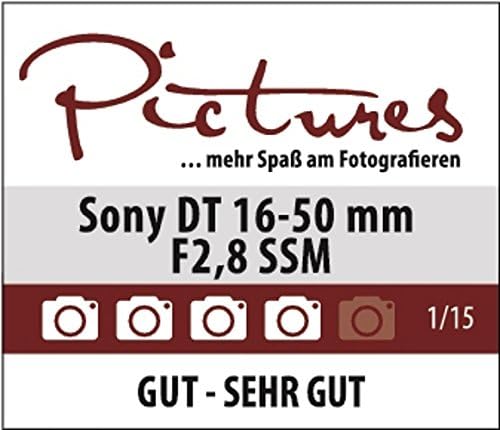 A Sony 16-50mm f/2.8 Standard Zoom Objektív a Sony-Mount Kamera