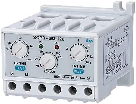 ILAME SOPR-SS3-110 Elektronikus Túlterhelés Relé Motor Védő Termikus Túlterhelés Relé (Ensz:110VAC) (Méret : 5-30A)
