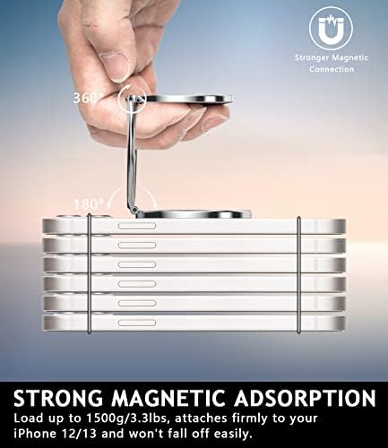 Mágneses Telefon Gyűrűt tartó MagSafe Tartozékok, Állítható Telefon Markolat Álljon Mágnes Gyűrű Tartó, Kompatibilis