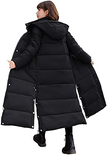 Kabát Női Meleg Téli Meleg Téli Kabát Egyszínű Divatos, Elegáns Kabát Dzseki Sűrűsödik Pamut Kabát, Steppelt Kabát