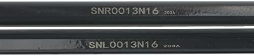 KKDAOKU 5/8 SNR0013M16 SNL001 3M16 Külső/Belső Menet Unalmas, Bár Fordult szerszámtartó 10db Külső/Belső Menet Keményfém