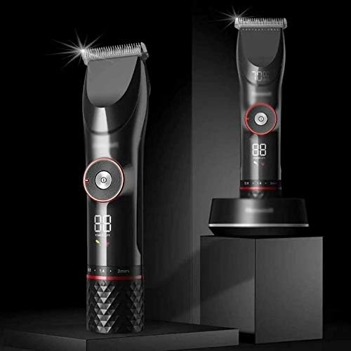 UXZDX Szakmai Elektromos Haj Clipper Kettős Töltési Módszer Haj Vágó Gép Haj Trimmer + töltőegységbe