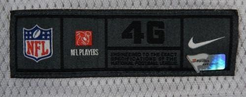 2017 Cleveland Browns Malcolm Smith 56 Játék Használt Fehér Gyakorlat Jersey 46 560 - Aláíratlan NFL Játék Használt