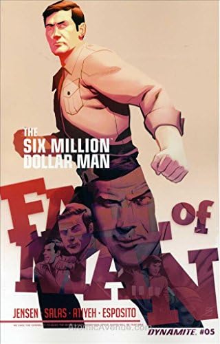 Hatmillió Dolláros Ember, A: Fall of Man 5 VF ; Dinamit képregény